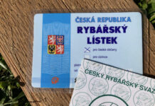 Rybářský lístek Rybářský lístek